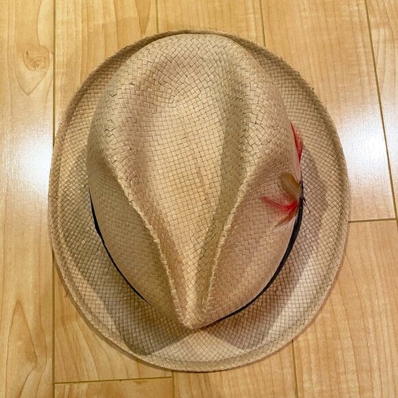 Vintage Broner Straw Hat - Picture 5 of 7